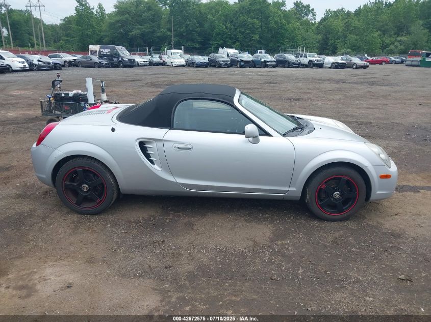 2003 Toyota Mr2 Spyder VIN: JTDFR320330054606 Lot: 42672575