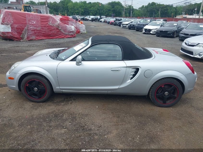 2003 Toyota Mr2 Spyder VIN: JTDFR320330054606 Lot: 42672575