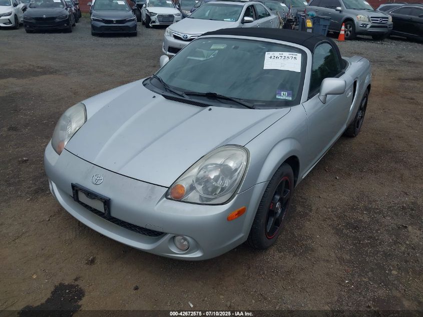 2003 Toyota Mr2 Spyder VIN: JTDFR320330054606 Lot: 42672575
