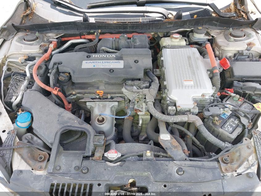 2014 Honda Accord Hybrid Touring VIN: 1HGCR6F76EA001294 Lot: 42672705