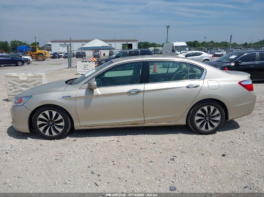 2014 Honda Accord Hybrid Touring VIN: 1HGCR6F76EA001294 Lot: 42672705