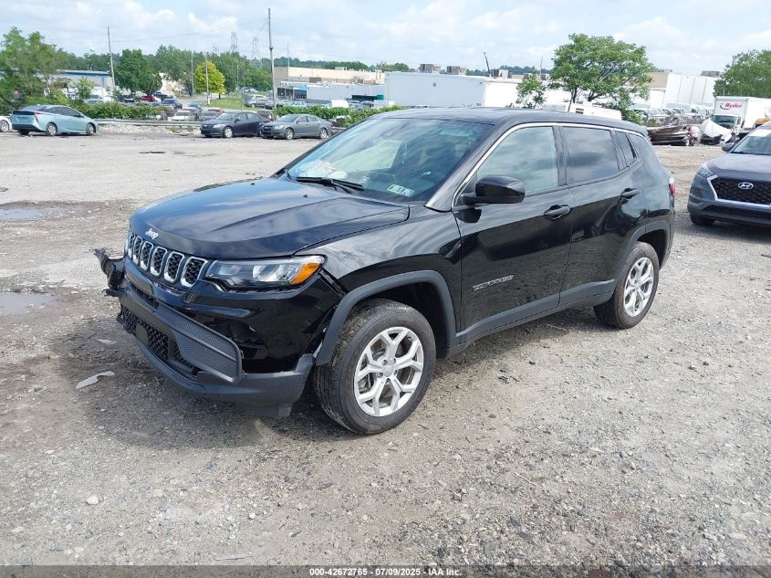 2024 JEEP COMPASS SPORT 4X4 - 3C4NJDAN7RT126358