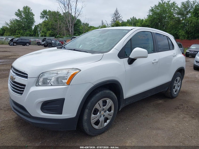 2016 CHEVROLET TRAX VIN: 3GNCJKSB3GL203957
