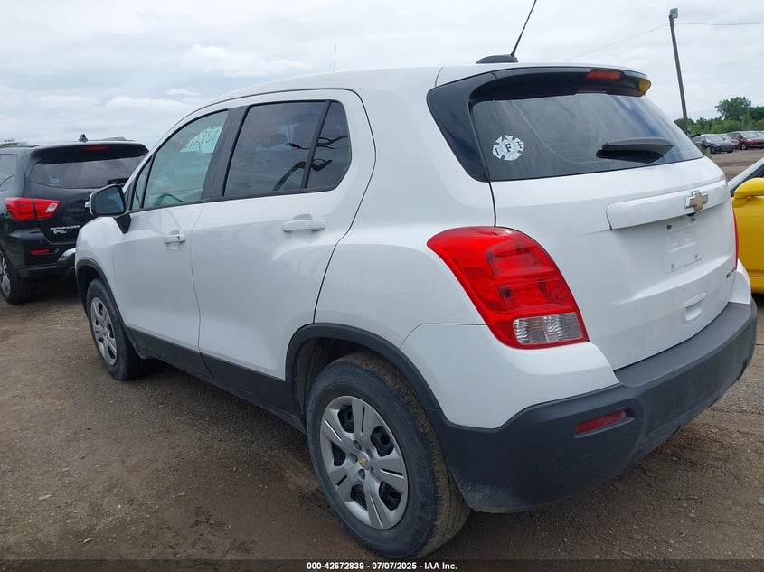 2016 CHEVROLET TRAX VIN: 3GNCJKSB3GL203957