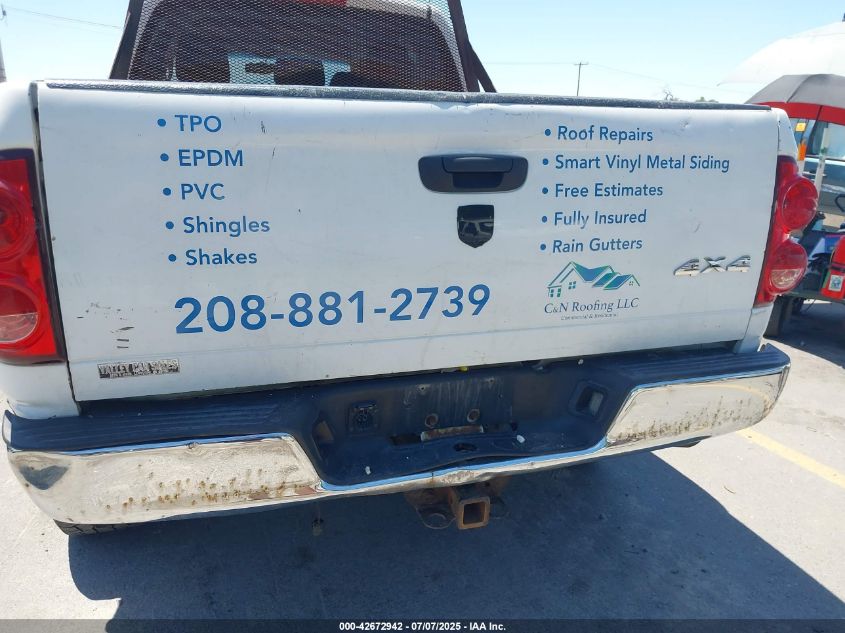 2007 Dodge Ram 2500 Slt VIN: 3D7KS29C87G748132 Lot: 42672942