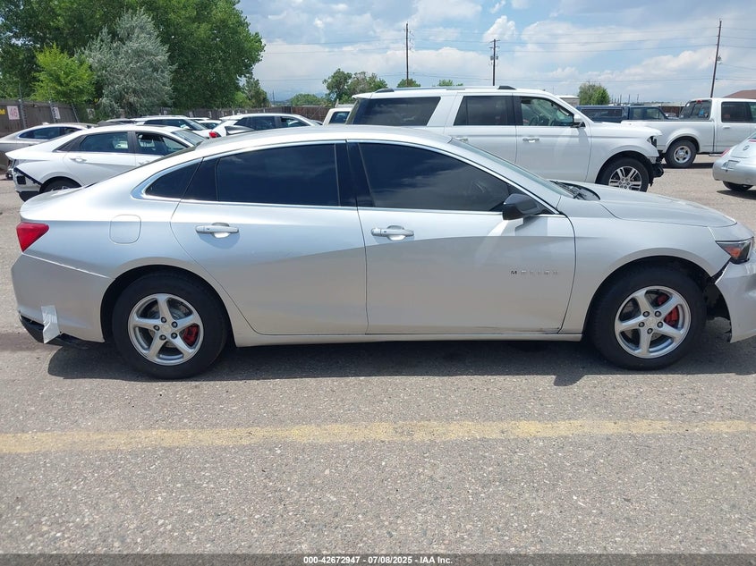 2016 CHEVROLET MALIBU LS - 1G1ZB5ST7GF206504