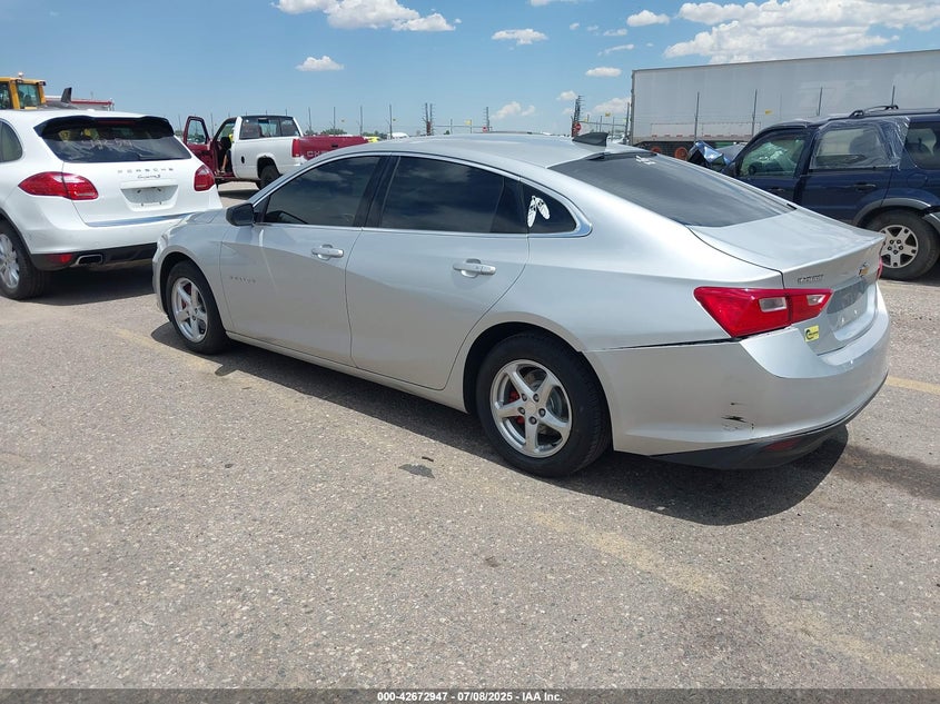 2016 CHEVROLET MALIBU LS - 1G1ZB5ST7GF206504