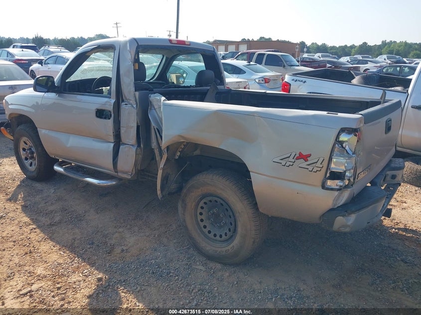 2007 GMC SIERRA 1500 CLASSIC VIN: 3GTEK14X07G228177