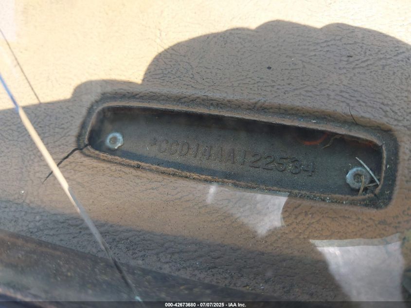 1980 Chevrolet C10 VIN: CCD14AA122534 Lot: 43979790