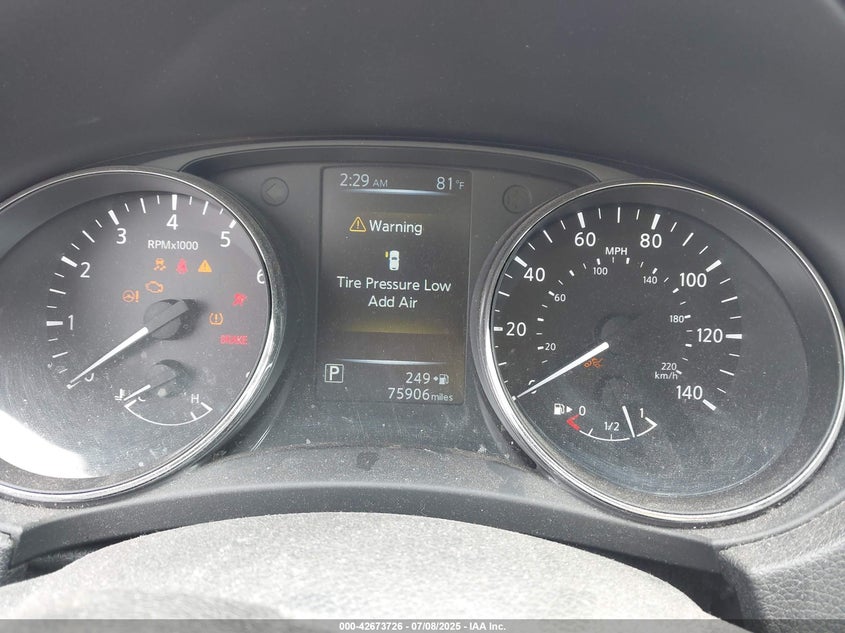 VIN 5N1AT2MV6HC876297 2017 NISSAN ROGUE SV