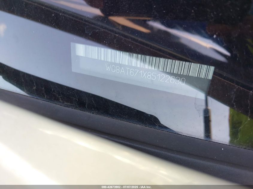 2008 Saturn Astra Xr VIN: W08AT671X85122630 Lot: 42673902