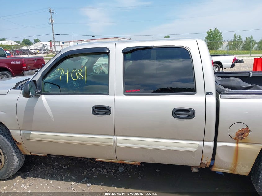 2006 Chevrolet Silverado 1500 Ls VIN: 2GCEK13V961219632 Lot: 42674081