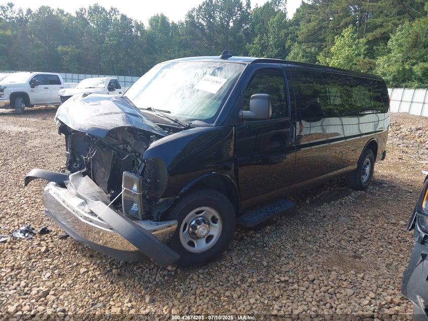2017 CHEVROLET EXPRESS 3500 LT - 1GAZGPFG0H1281294