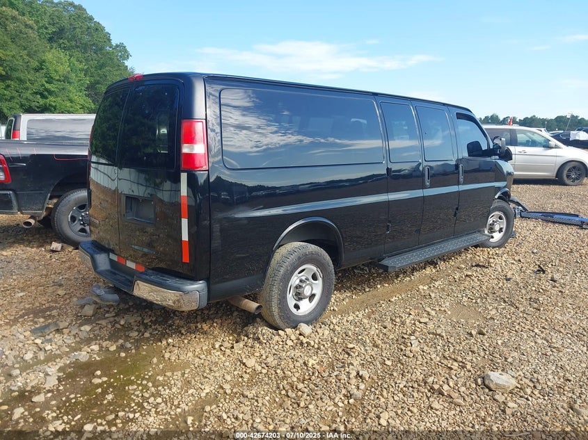 2017 CHEVROLET EXPRESS 3500 LT - 1GAZGPFG0H1281294