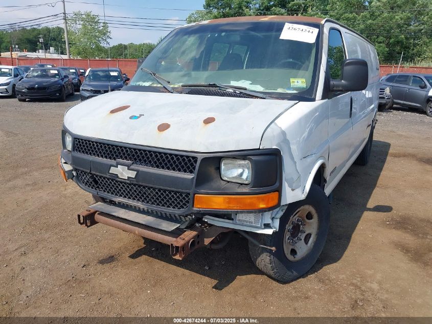 2006 Chevrolet Express Work Van VIN: 1GCHG39U961218432 Lot: 42674244