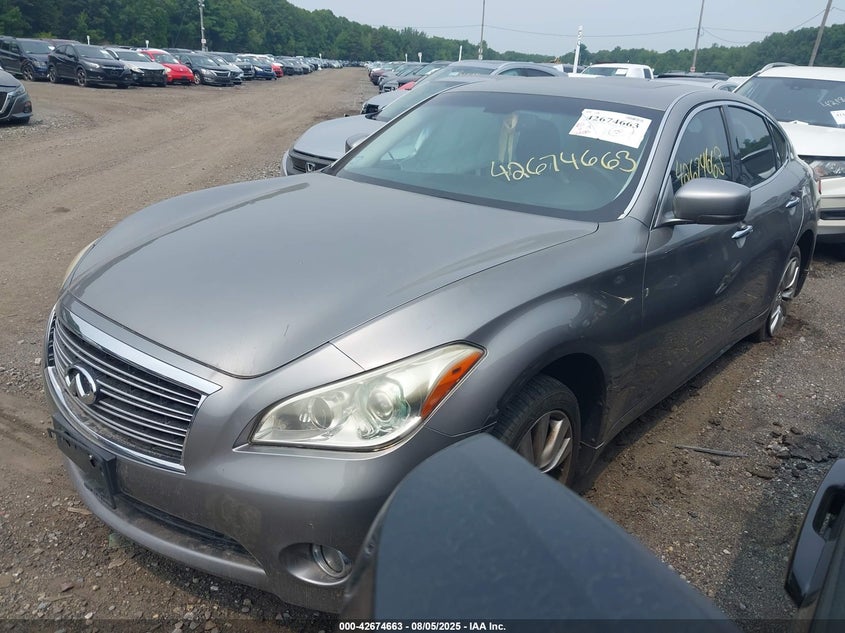 Vin: jn1by1ar0bm376832, lot: 43167774, infiniti m37x 20112