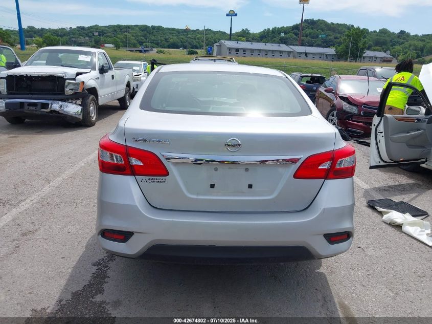 2019 Nissan Sentra S VIN: 3N1AB7AP0KY299388 Lot: 42674802