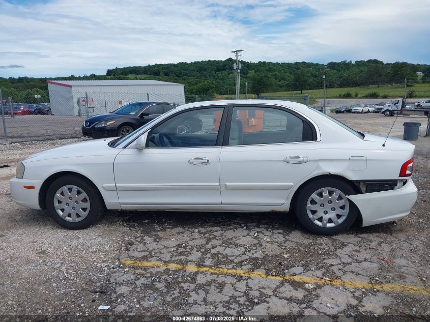 2005 Kia Optima Ex/Lx VIN: KNAGD126755382111 Lot: 42674863