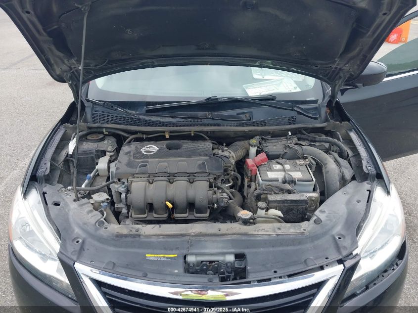 2014 Nissan Sentra S VIN: 3N1AB7AP4EY203122 Lot: 42674941