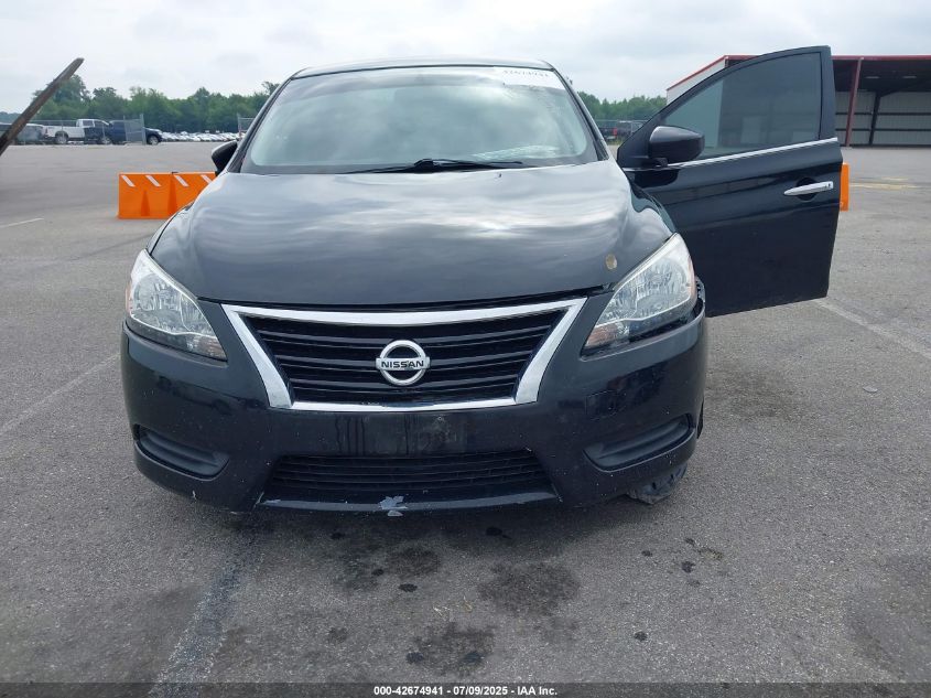 2014 Nissan Sentra S VIN: 3N1AB7AP4EY203122 Lot: 42674941