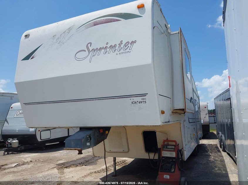 1999 KEYSTONE SPRINTER auction photo 2