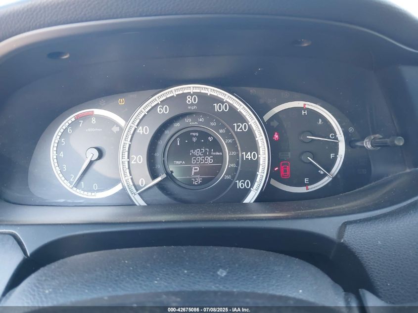 2015 Honda Accord Ex VIN: 1HGCR2F73FA116090 Lot: 42675086