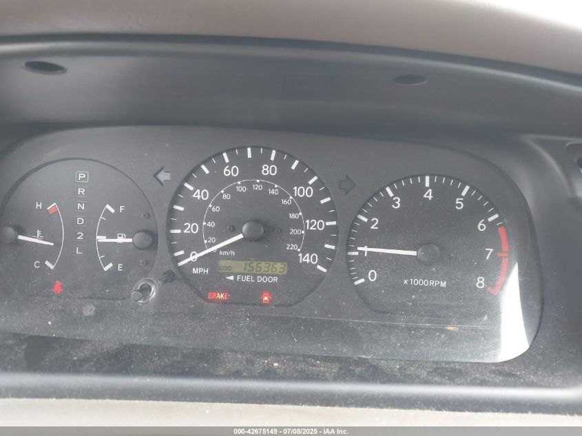 2001 Toyota Camry Le VIN: 4T1BG22K31U857496 Lot: 42675149