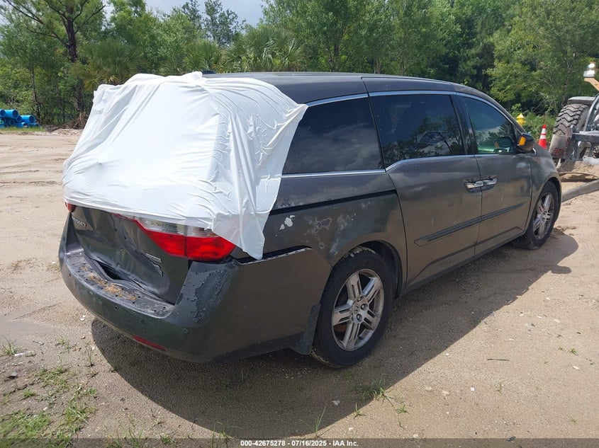 Vin: 5fnrl5h92bb063961, lot: 43168389, honda odyssey touring/touring elite 20114