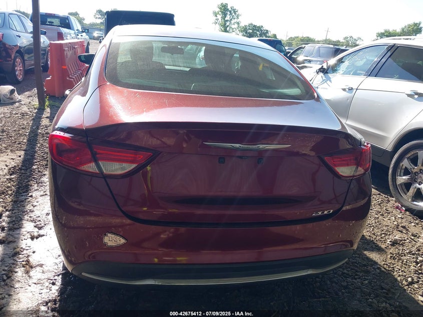 2016 CHRYSLER 200 LIMITED - 1C3CCCAB4GN138518