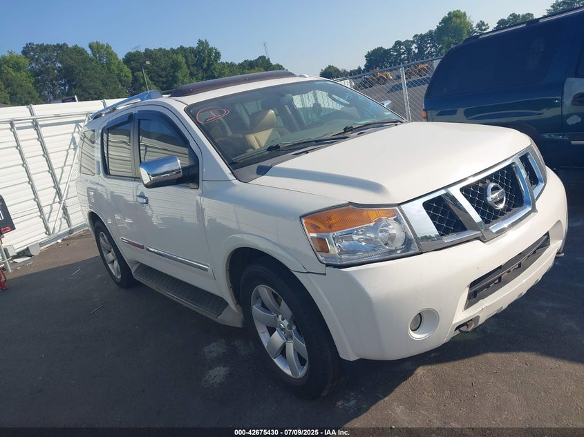 5N1BA0ND5CN609539 2012 Nissan Armada Sl auction photo 1