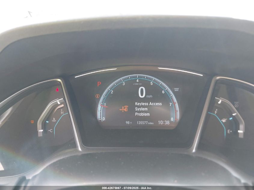 2017 Honda Civic Ex VIN: 2HGFC2F76H8572121 Lot: 42675867