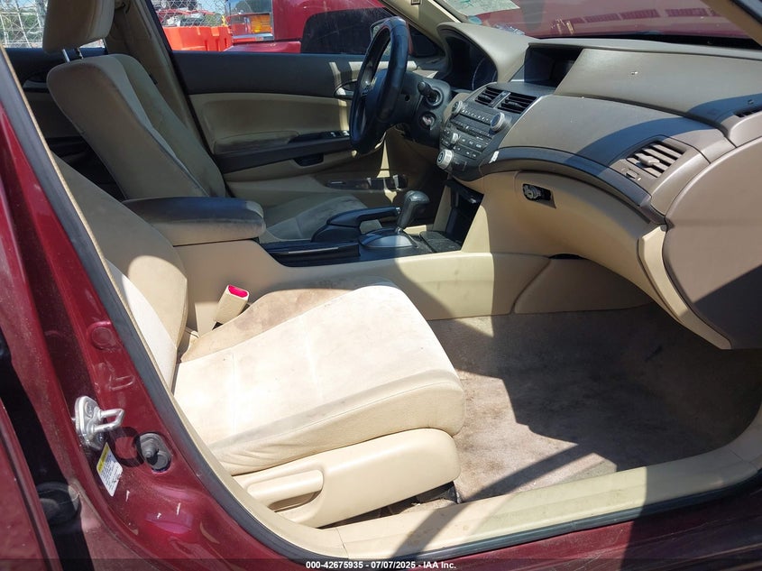 2009 HONDA ACCORD VIN: 1HGCP26349A109480