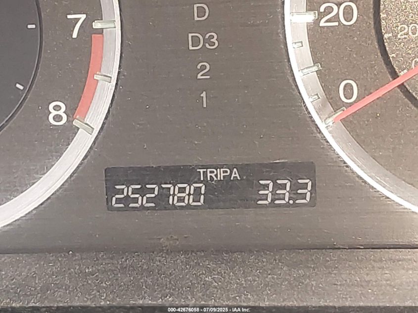 2009 Honda Accord 2.4 Ex-L VIN: 1HGCP26829A145289 Lot: 42676058