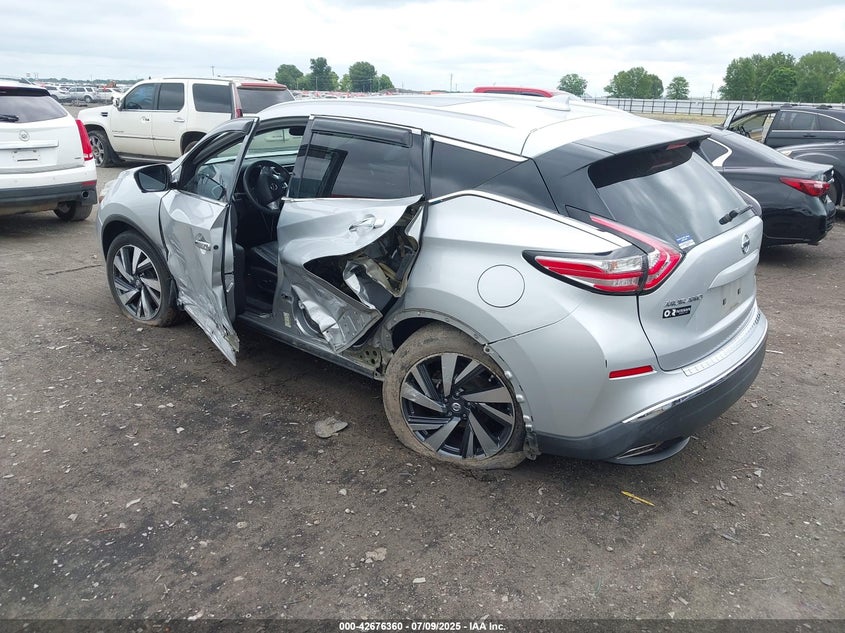 2017 NISSAN MURANO PLATINUM - 5N1AZ2MG8HN127828