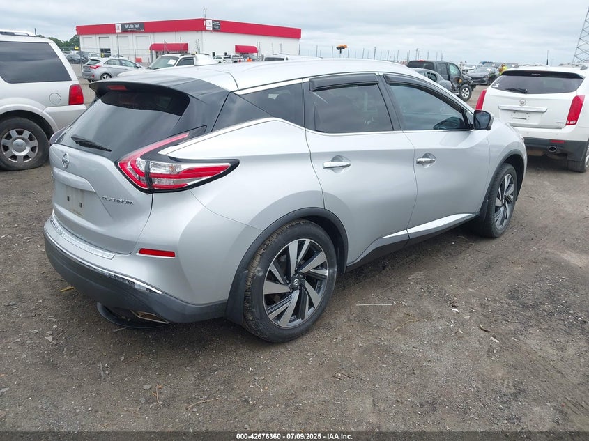 2017 NISSAN MURANO PLATINUM - 5N1AZ2MG8HN127828