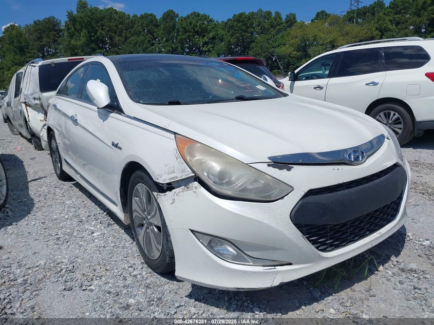 KMHEC4A49EA112783 2014 Hyundai Sonata Hybrid Limited auction photo 1