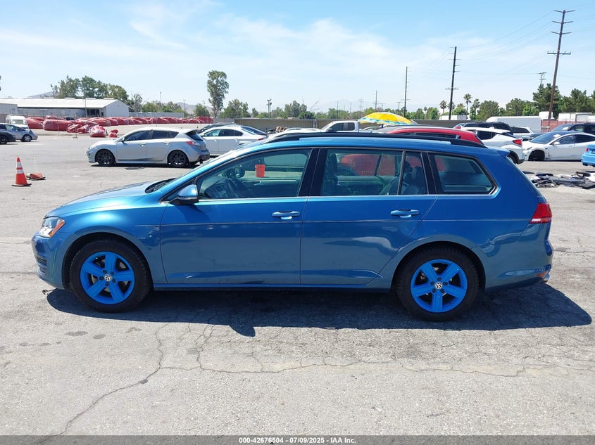 2015 VOLKSWAGEN GOLF SPORTWAGEN TDI S 4-DOOR - 3VWCA7AU4FM512089