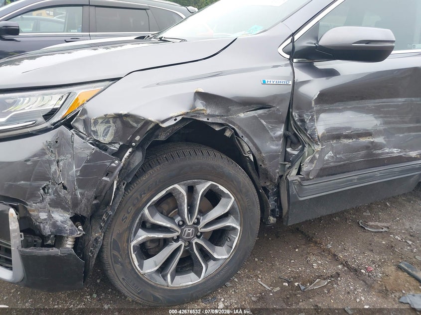2021 HONDA CR-V HYBRID EX-L - 7FART6H80ME021597