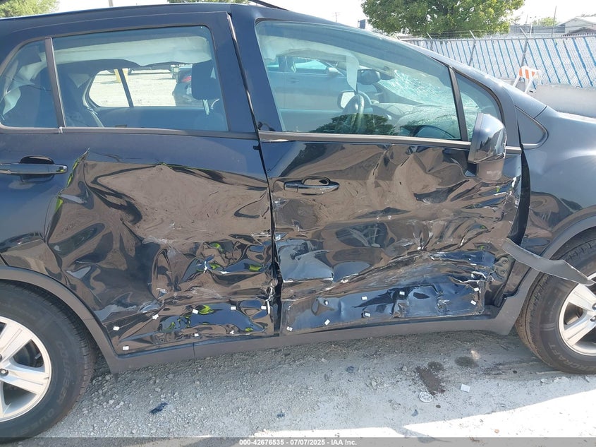 2020 CHEVROLET TRAX FWD LS - KL7CJKSB9LB038000