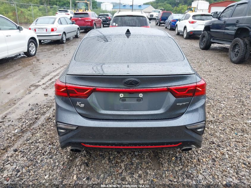 2020 Kia Forte Gt VIN: 3KPF44AC1LE261955 Lot: 42676576