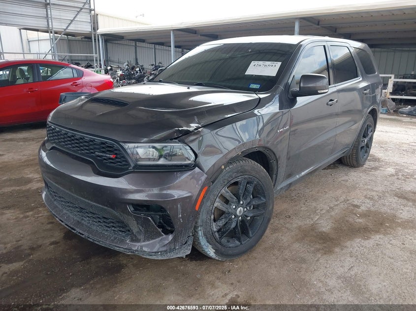 Vin: 1c4sdhct3mc799178, lot: 43169704, dodge durango r/t rwd 20212