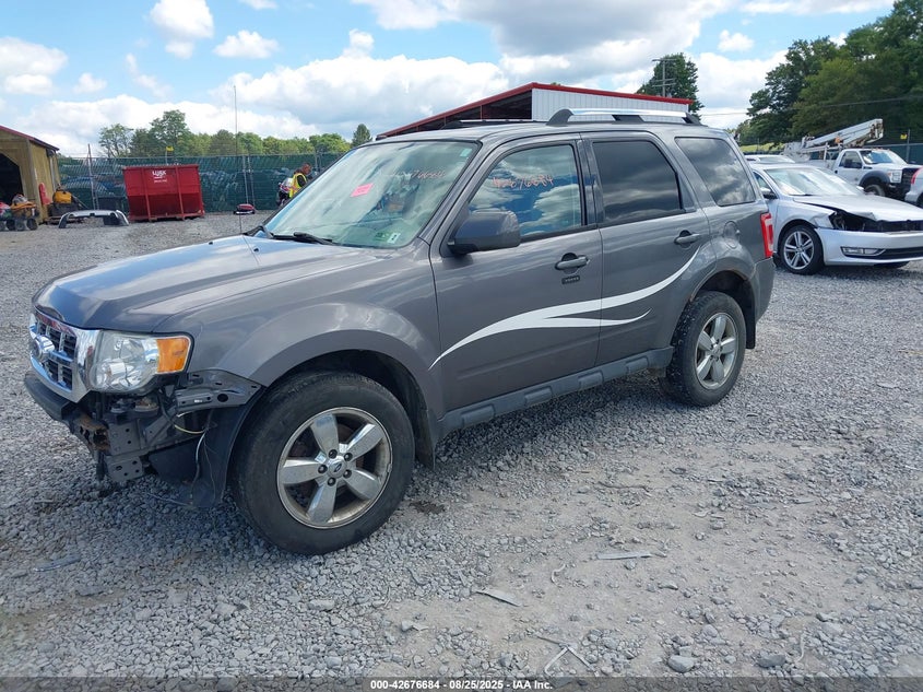 Vin: 1fmcu9eg8ckb50857, lot: 43169795, ford escape limited 20122
