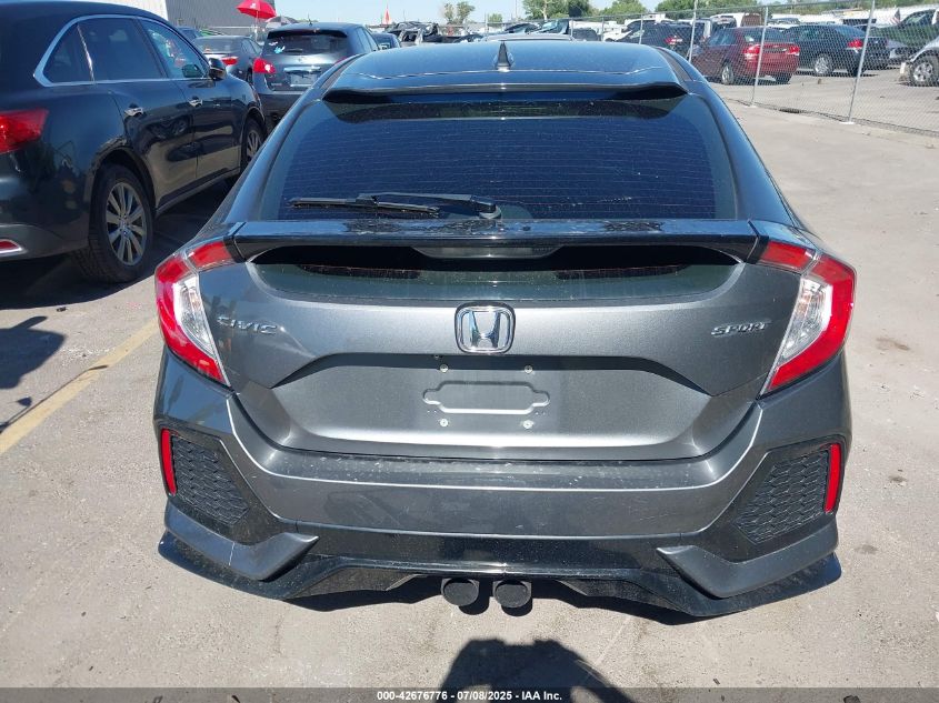 2019 Honda Civic Sport VIN: SHHFK7H45KU414530 Lot: 42676776