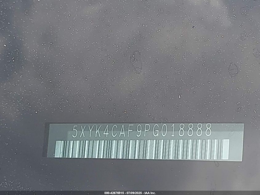 2023 Kia Sportage Sx VIN: 5XYK4CAF9PG018888 Lot: 42676915