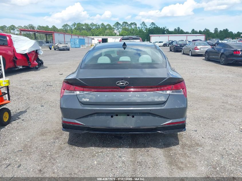 2023 Hyundai Elantra Hybrid Limited VIN: KMHLN4AJ4PU081936 Lot: 42677073