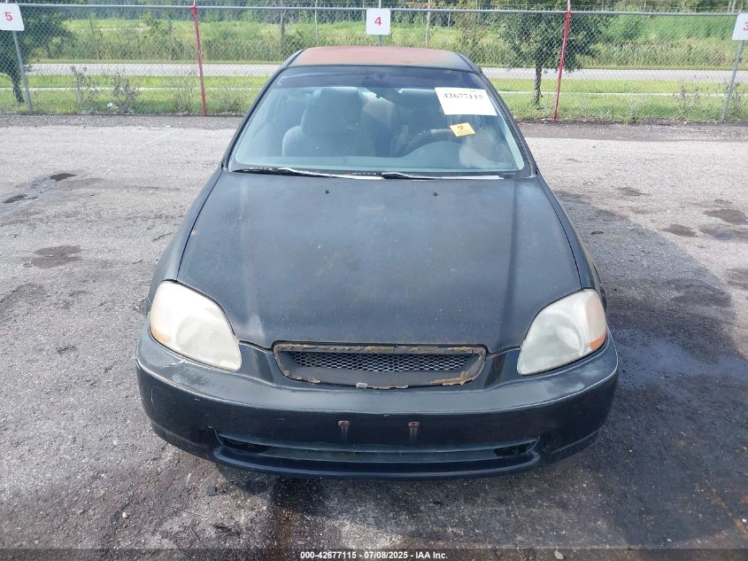 1997 Honda Civic Hx VIN: 1HGEJ7123VL021136 Lot: 42677115