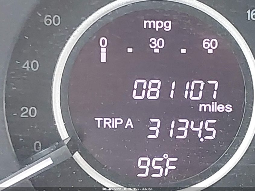 2012 Honda Cr-V Lx VIN: 2HKRM3H32CH511647 Lot: 42677611