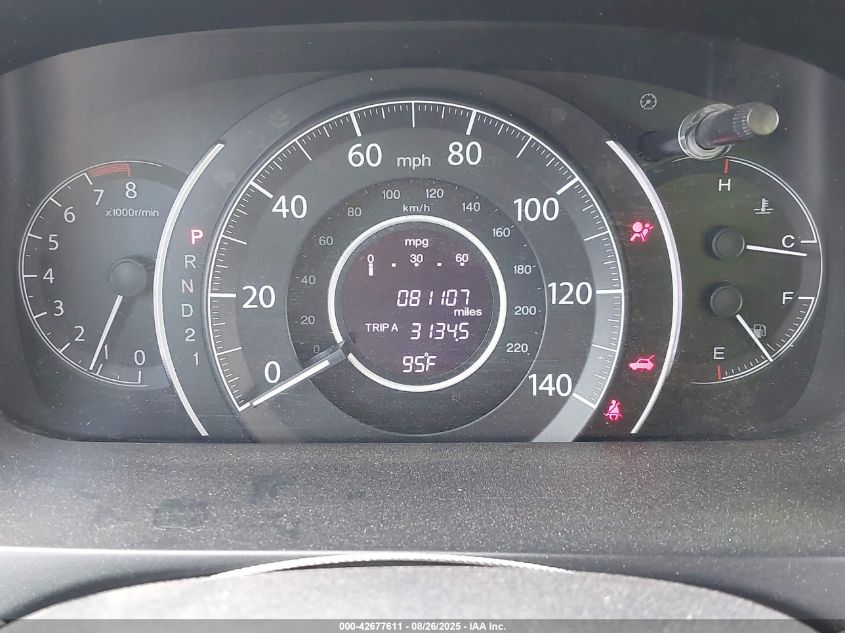 2012 Honda Cr-V Lx VIN: 2HKRM3H32CH511647 Lot: 42677611