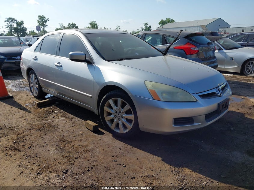 1HGCM66567A087786 2007 Honda Accord 3.0 Ex auction photo 1