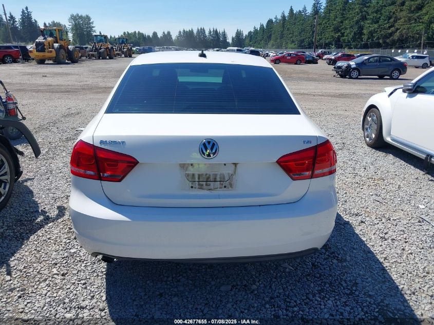 2014 Volkswagen Passat 1.8T Wolfsburg Edition VIN: 1VWAT7A39EC107869 Lot: 42677655